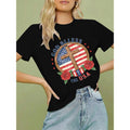 American Flag, Cross & Roses Embellished 'FOG Bless TNF USA' Lightsaber brand