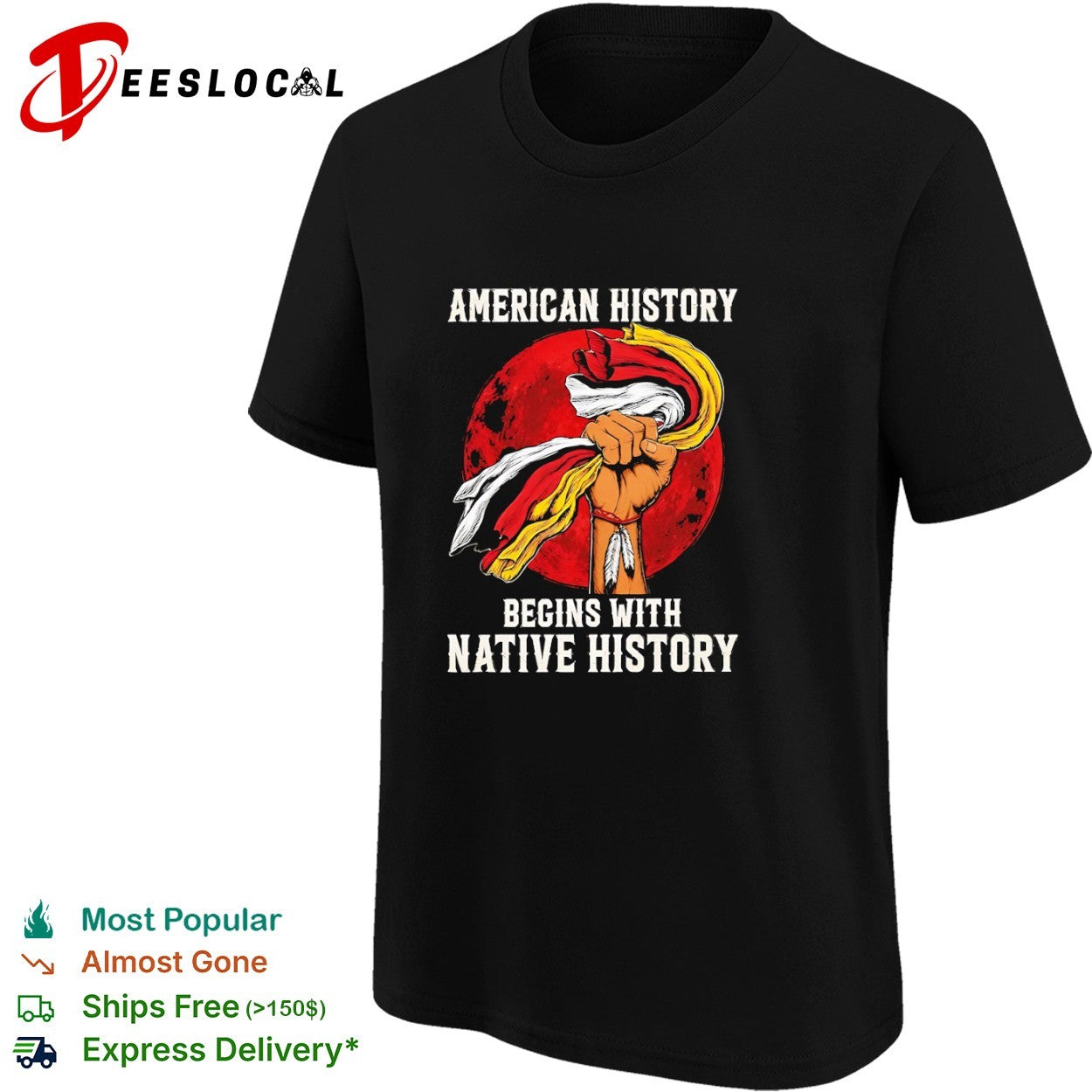 American History Begins with Native History shirt