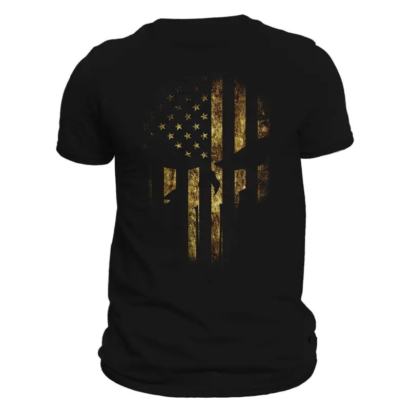 American Skull 2.0 T-Shirt Hoodie, Sweatshirt | RetroVerseTees.com