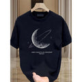American-Style Handsome Cotton Short-Sleeved T-shirt for Young Men and Women Summer Ins Fashion Brand Street Loose round...