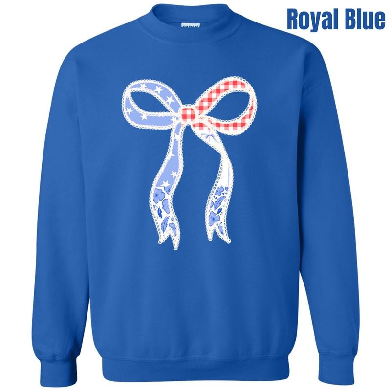Americana Bow Sweatshirt 'NLB' T-Shirts, Hoodie | RetroVerseTees.com
