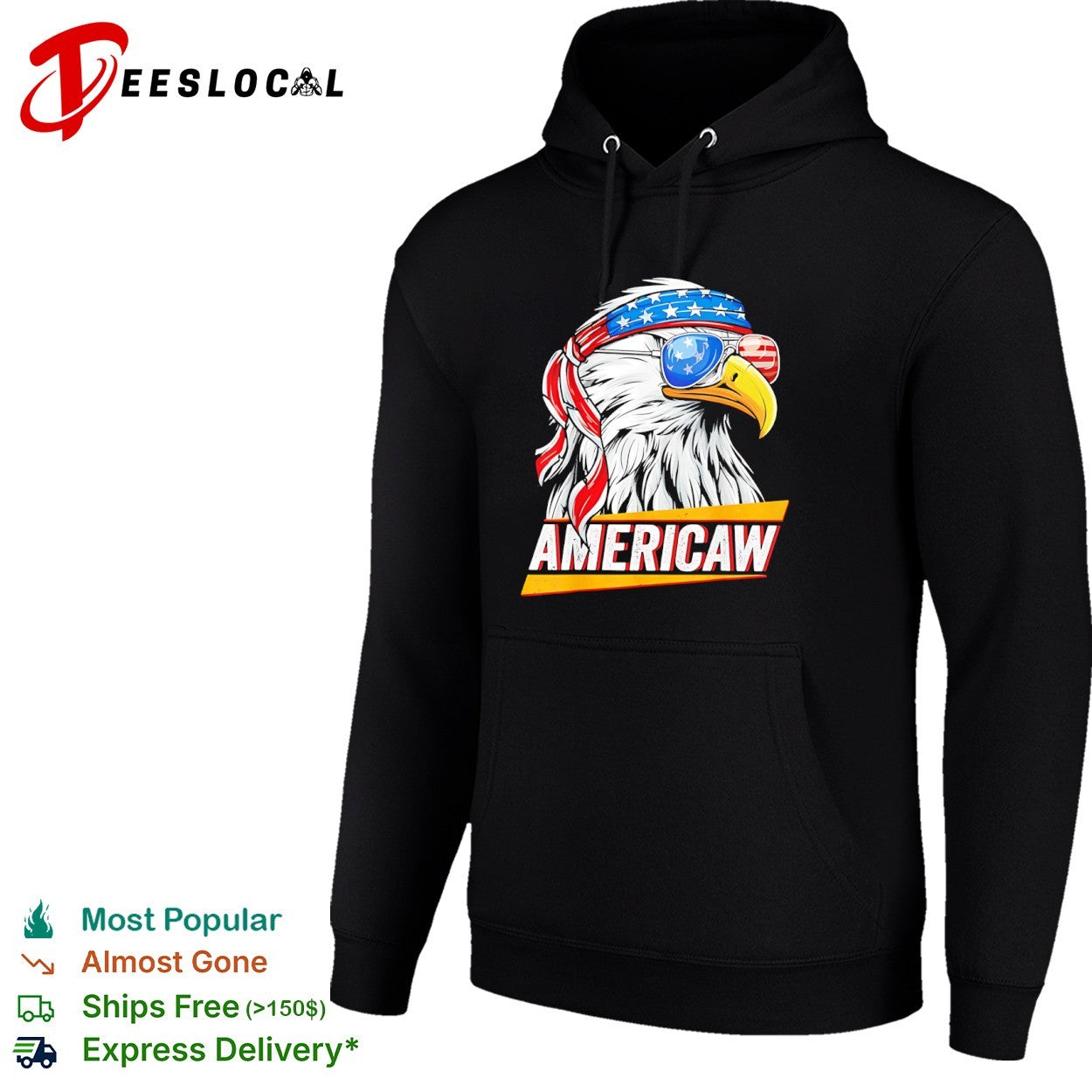 Americaw Bald Eagle USA Flag Patriotic Headband American Independence Day shirt