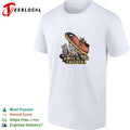 Amyl and the Sniffers giant shoe stomping people cartoon shirt