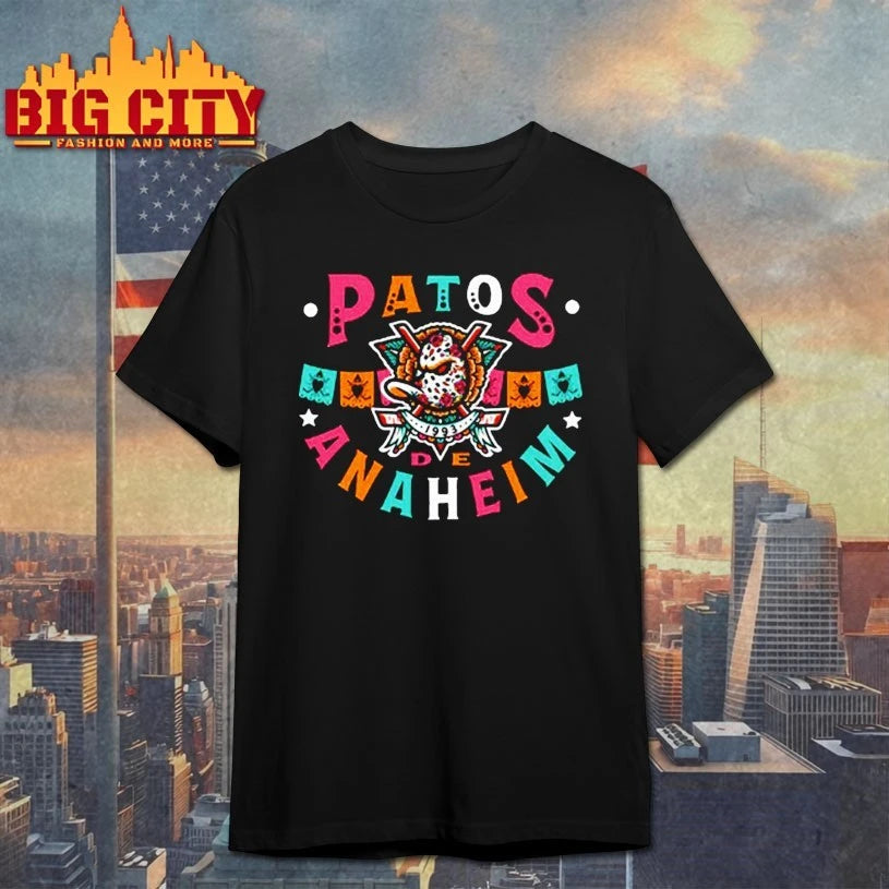 Anaheim Ducks Papel Picado Patos De shirt