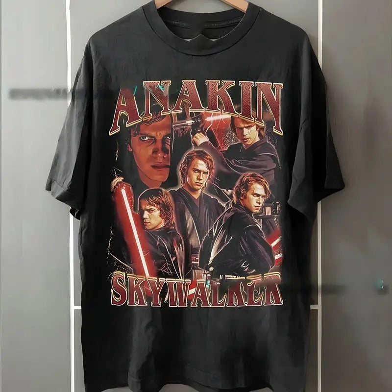 Anakin Skywalker T-Shirt Collection Vintage 90s Hoodie, Sweatshirt | RetroVerseTees.com