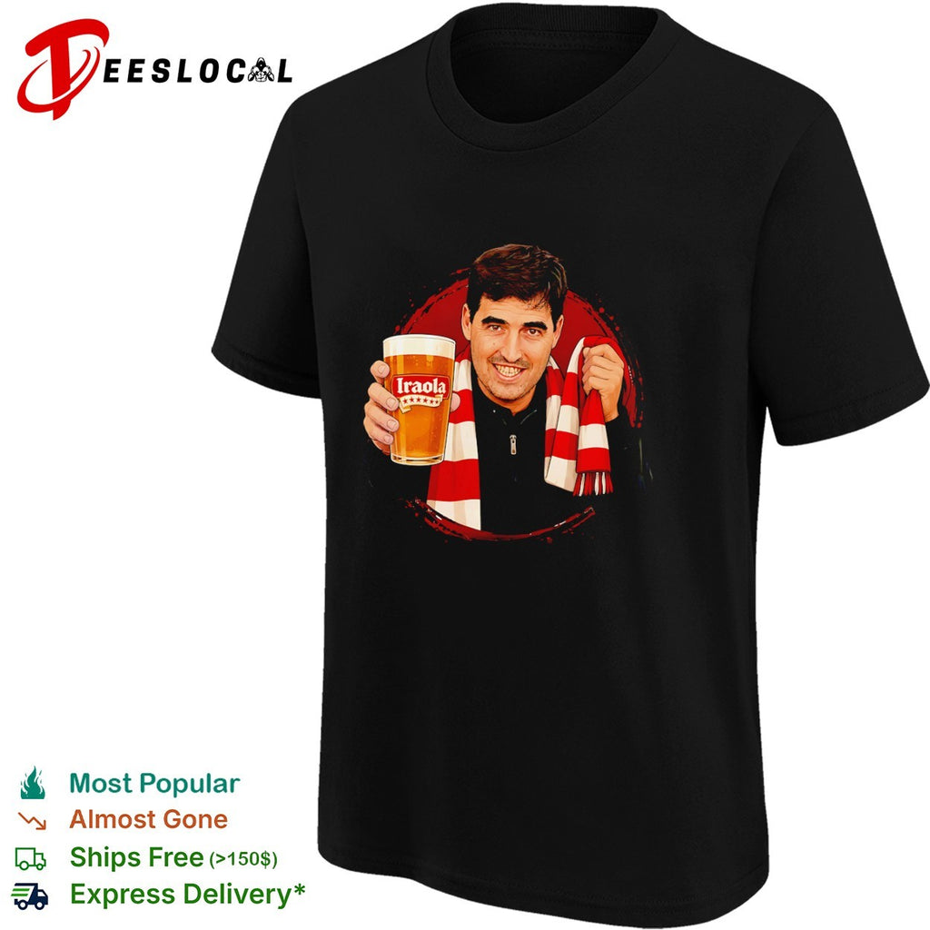 Andoni Iraola Beer Toast Bournemouth Manager shirt