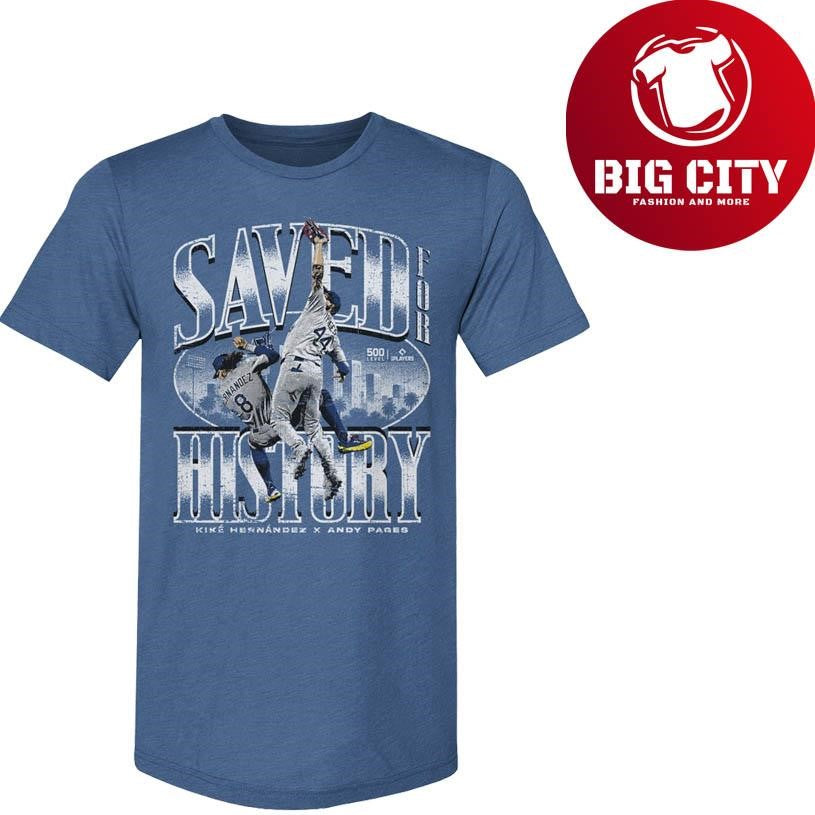 Andy Pages Los Angeles D Saved For History Shirt