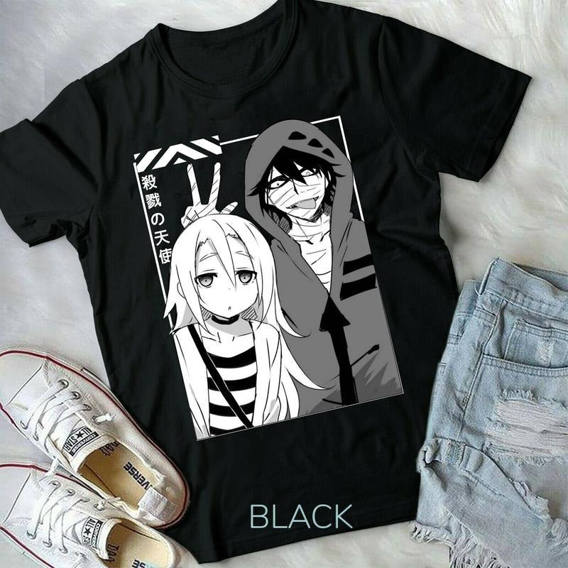 Angels of death,Satsuriku no TenshiRay Rachel Gardener,Manga Unisex T-Shirt S-4XL Hoodie, Sweatshirt | RetroVerseTees.com