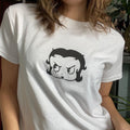 Angry Betty Baby Tee, Leo Fitted Tshirt, Historical Graphic Tee Fit Streetwear Hoodie, Sweatshirt | RetroVerseTees.com