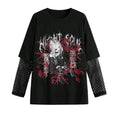 Anime Women of the Dark Gothic Forest ( T-shirt only ) - Cotton Unisex, Crew Neck, Size S- 3XL,Gift For Women Top...