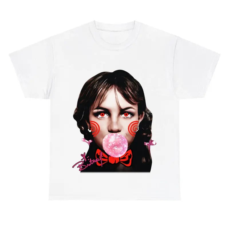 Annabelle Britney Halloween Big Face Shirt Hoodie, Sweatshirt | RetroVerseTees.com