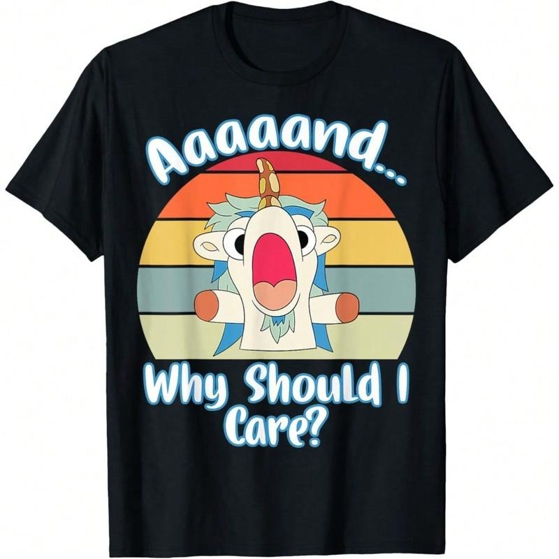 Annnd Why Should - Swoosh Care - Unicorn Apparel - Sarcastic T-Shirt Women Kids T-Shirt Daily T-Shirt Women Kids Girls...
