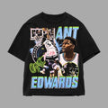 Ant.hony Edw.ards Timberwolves Graphic Tees Basketball T-Shirt, 100% Cotton Unisex Shirt, Gift For Fan Hoodie, Sweatshirt