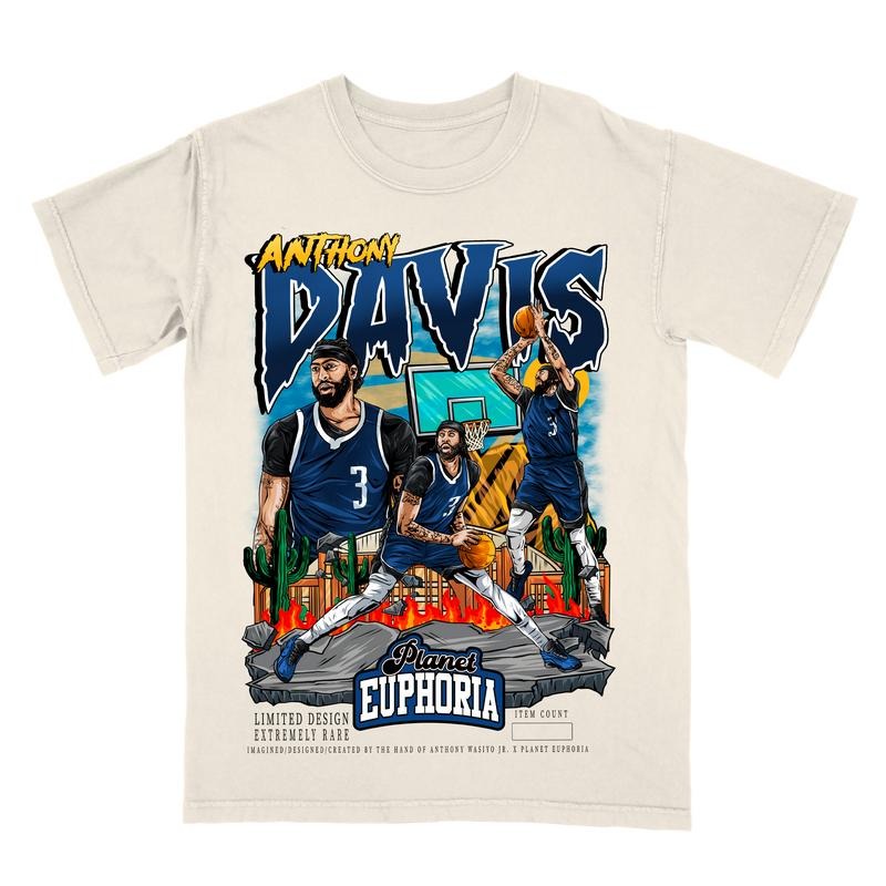 Anthony Davis Tee Gift For Fan - Men's Casual T-shirt - Menswear Hoodie, Sweatshirt | RetroVerseTees.com