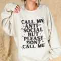 Anti-Social Graphic Pullover T-Shirts, Hoodie, Sweatshirt | RetroVerseTees.com