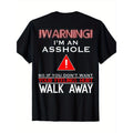 Anti Social Shirt Warning I'm An.. T-Shirt Adult Humor Made in USA Hoodie, Sweatshirt | RetroVerseTees.com