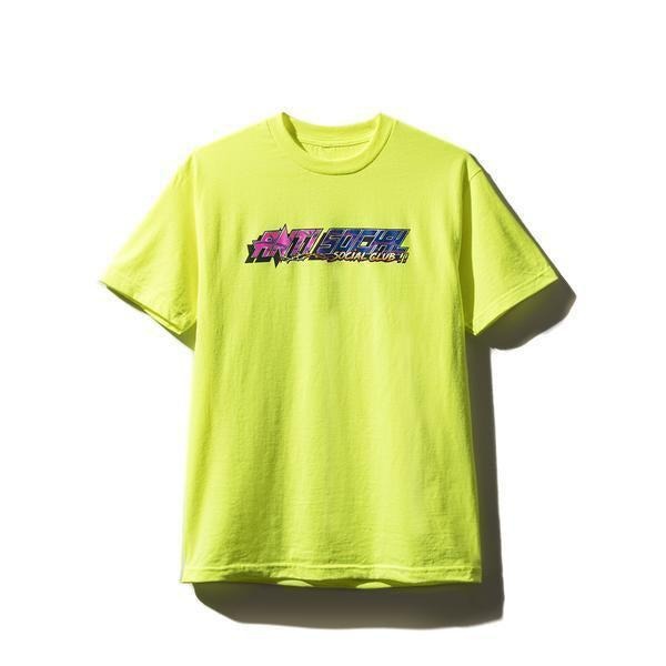 Anti Social Social Club Exclusive Motor Sport Yellow Tee(ASST305) Mens Size S-XL Hoodie, Sweatshirt | RetroVerseTees.com