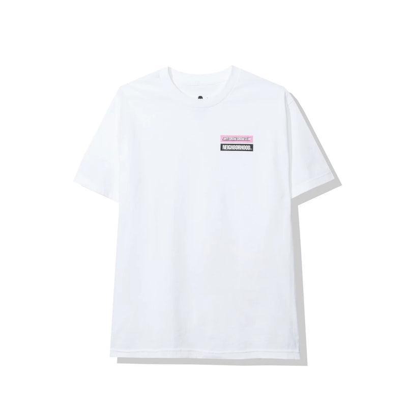 Anti Social Social Club x Neighborhood Stuck on You White Tee ASST389 Size S-XXL Hoodie, Sweatshirt | RetroVerseTees.com
