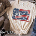 Anti Trump Shirt, Stop pretending your racism is patriotism shirt, Pro immigration shirt, anti maga shirt, Liberal...