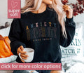 Anxiety University Honors Program Sweatshirt, Mental Health Sweatshirts, Anxiety Sweaters, Adhd Sweater, Mental Health...