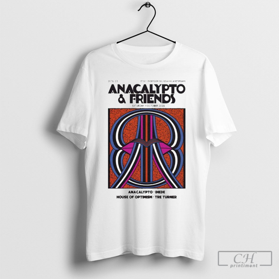 Apocalypto Friends Oct 11 2025 Ot301 Amsterdam Shirt Tee