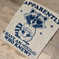Apparently I have an attitude graphic tee or Sweatshirt Hoodie | RetroVerseTees.com
