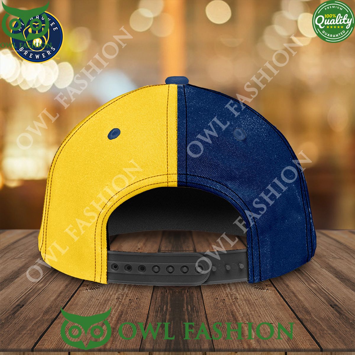 Milwaukee Brewers Logo Team Baseball Classic Cap
