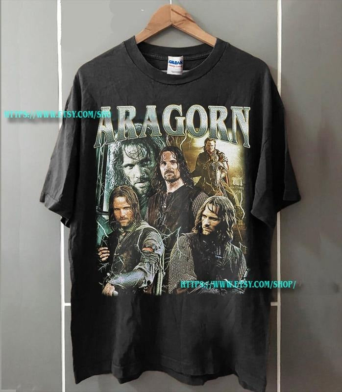 Aragorn Unisex Shirt | Aragorn Vintage 90' Shirt | Aragorn Classic Vintage Bootleg Shirt | Aragorn Graphic Tee Unisex...