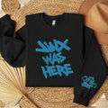 Arcane Jinx Was Here Embroidered Sweatshirt, Arcane 2 Embroidered Shirt, Jinx Monkey Graffiti Spray Emboridered Shirt,...
