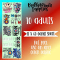 Archery DTF Transfer Gang Sheet, 22 x 60 T-Shirts, Hoodie, Sweatshirt | RetroVerseTees.com