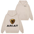 Ariat Sweatshirt Hoodie Tshirt, Luxurious gold logo design, ideal for outdoor activities and premium fashion style,...