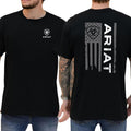 Ariat T-Shirt  Proudly Displaying the American Flag Hoodie, Sweatshirt | RetroVerseTees.com