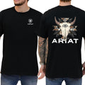 Ariat T-Shirt  Tribal Skull Design for Bold Style Hoodie, Sweatshirt | RetroVerseTees.com