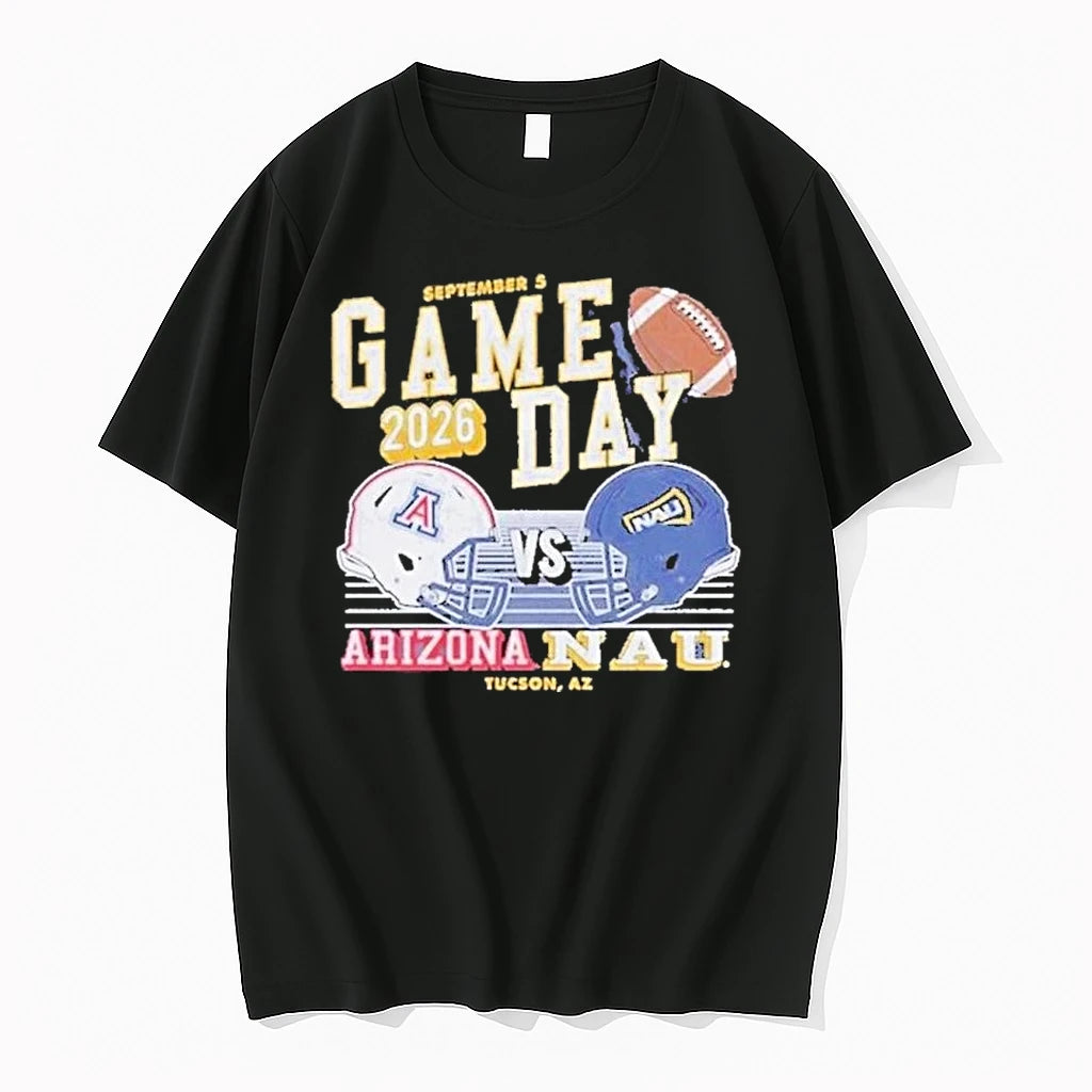 Arizona Wildcats Football Vs Northern Arizona Game Day 2026 Matchup Tshirts Sweater