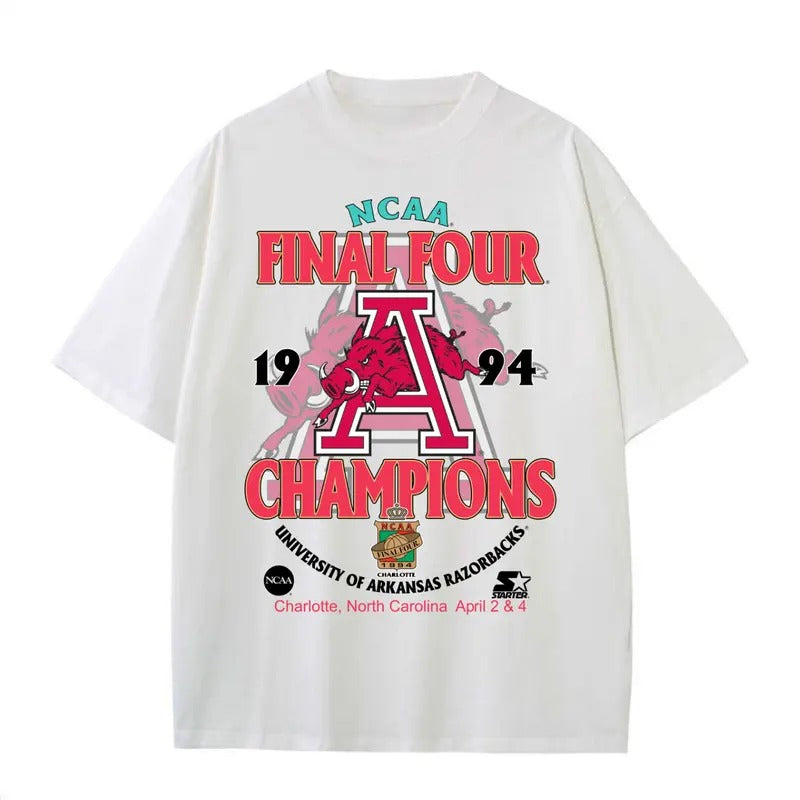 Arkansas Razorbacks NCAA 1994 Final Four Vintage T-Shirt football shirt Hoodie, Sweatshirt | RetroVerseTees.com