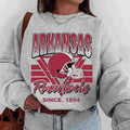Arkansas Razorbacks Vintage Team University College NCAA Football T-Shirt Unisex Sweatshirt Cotton Fabric Hoodie