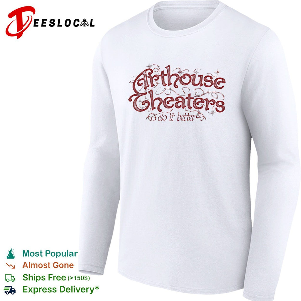 Arthouse Cheaters do it better typography shirt