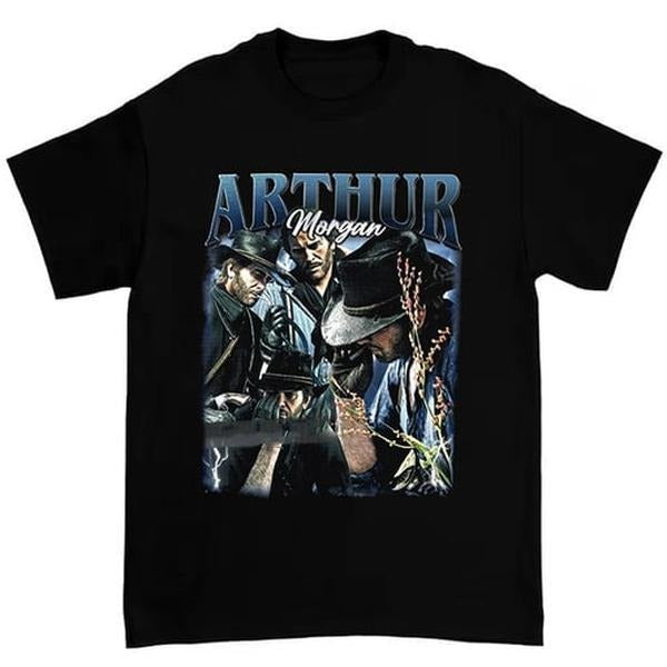 Arthur Morgan Vintage T-Shirt, Gift For Woman and Man Unisex T-Shirt Hoodie, Sweatshirt | RetroVerseTees.com