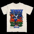 Ashton Jeanty Off-White Tee for Men - Soft and Comfortable Shirt - Menswear - Graphic T-Shirt Hoodie, Sweatshirt