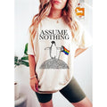 Assume Nothing T Shirt Hoodie Sweater Progress Pride Flag Shirt Subtle LGBT T-shirt LGBTQ Pride Gay Pride Tee Queer Pride...