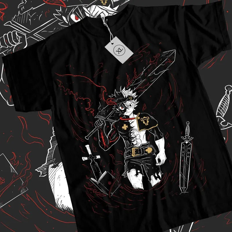 Asta Yuno T-Shirt S-4XL Hoodie, Sweatshirt | RetroVerseTees.com