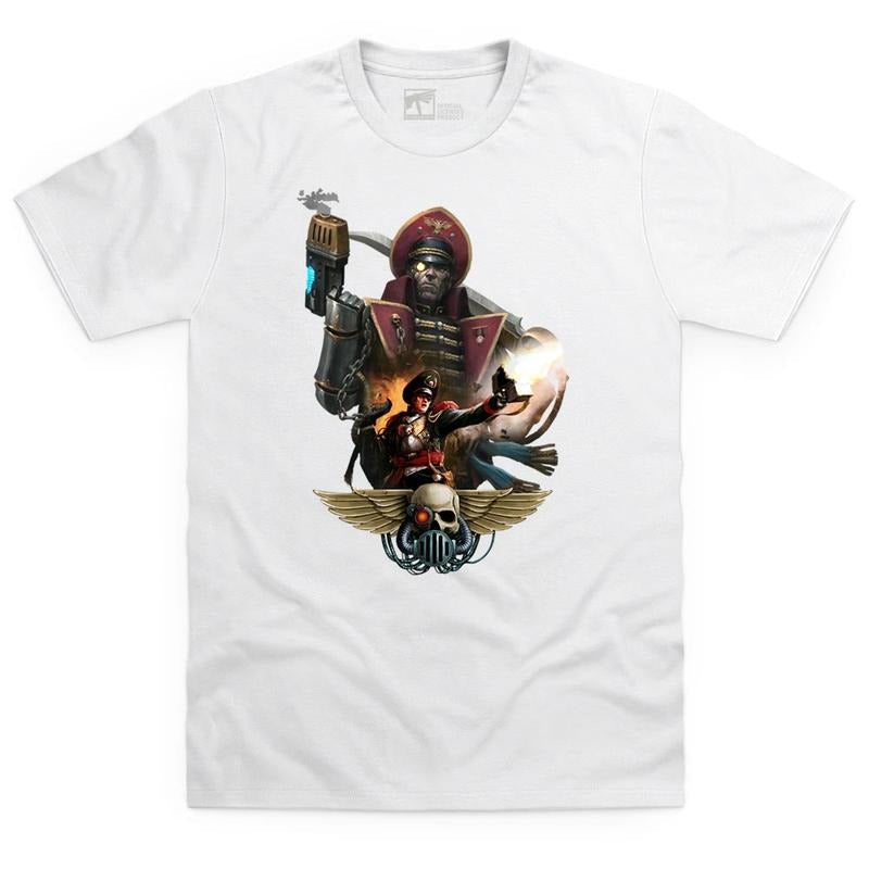 Astra Militarum Commissar T Shirt - WARHAMMER MERCH Hoodie, Sweatshirt | RetroVerseTees.com