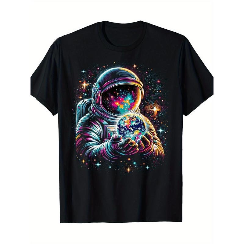 Astronaut Planets Astronaut Science Space T-Shirt Made in USA Hoodie, Sweatshirt | RetroVerseTees.com