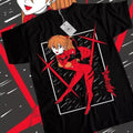 Asuka T-shirt Neon Genenesis Evangelion Japanese Waifu Girl Anime Shirt All Size Hoodie, Sweatshirt | RetroVerseTees.com