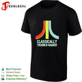 Atari classically trained gamer logo shirt