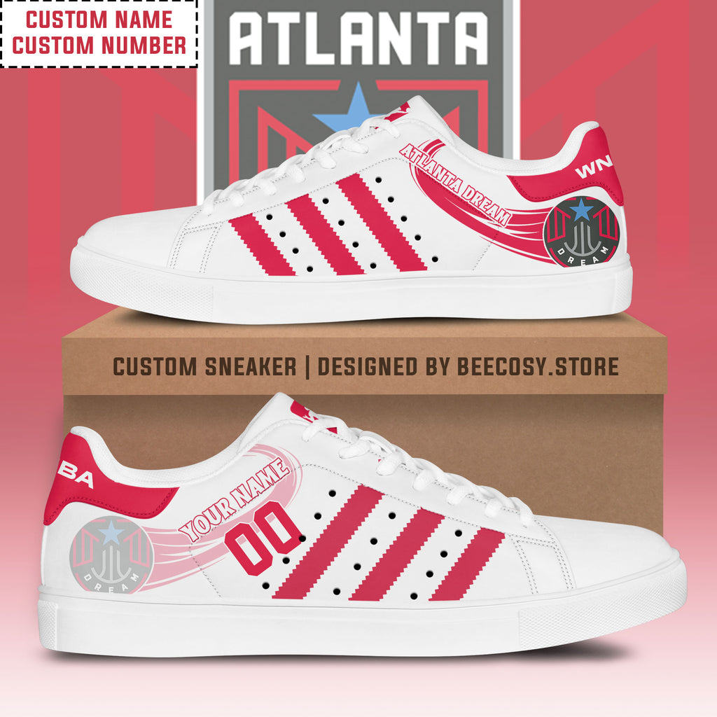 NBA Atlanta Dream Personalized Stan Smith Low top shoes