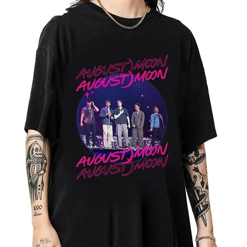 August Moon The Idea Of You Shirt, August Moon Band Shirt, Concert Tee, Nicholas T-shirt Unisex Full Size Hoodie, Sweatshirt