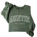 Auntie Est 2024 Sweatshirt, Auntie Era Sweater, Auntie Unisex Sweatshirt, Gift for Aunt, Pregnancy Announcement Shirt...