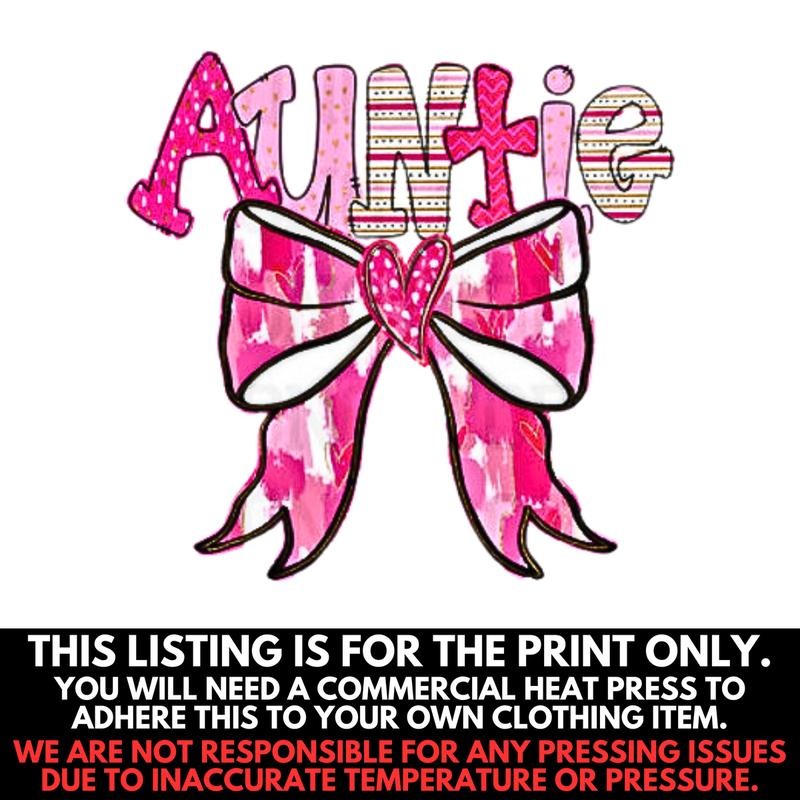 Auntie Valentine Coquette Print - PRINT ONLY T-Shirts, Hoodie, Sweatshirt | RetroVerseTees.com