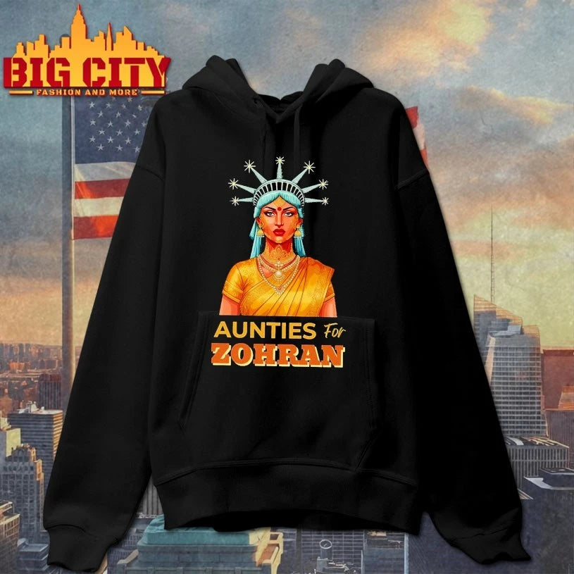 Aunties For Zohran NYC Grassroots Political shirt